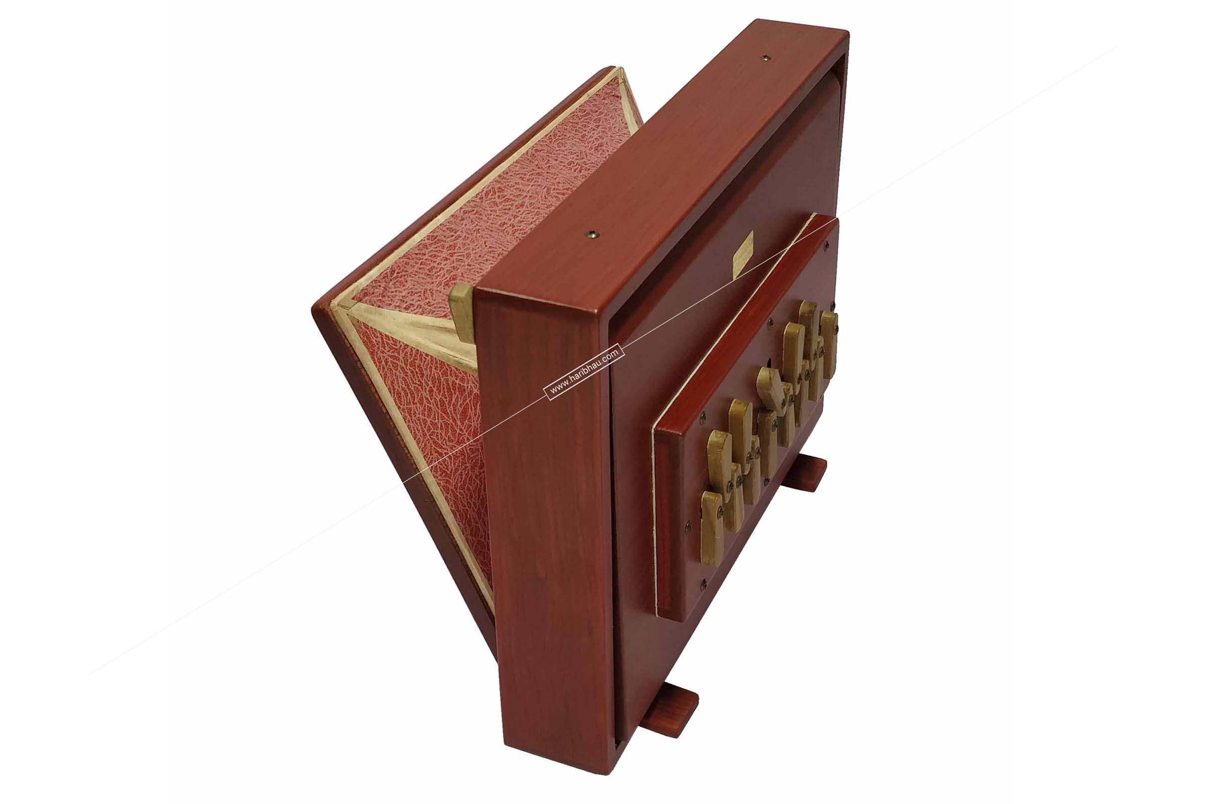 Shruti Box (Surpeti) Small – Red | Haribhau Vishwanath Musical Industries